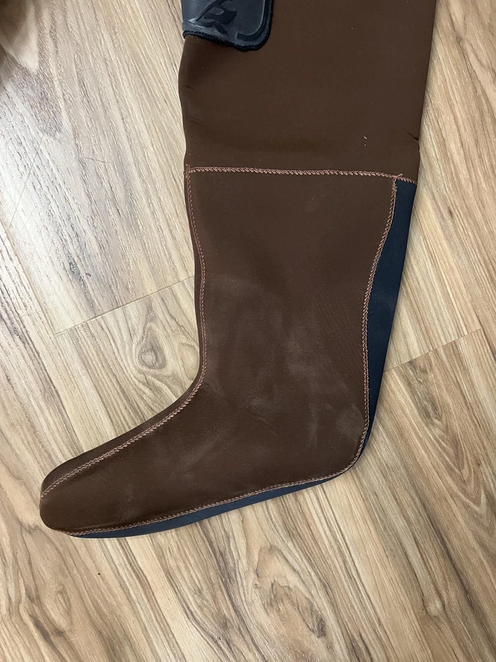 Bone Dry RedHead Neoprene Chest Waders Large Fishing Hunting Rubber Knee Pads - Image 2 of 4