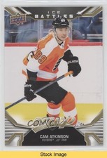 2022-23 Upper Deck MVP Gold Ice Battles Cam Atkinson #160 READ z6b