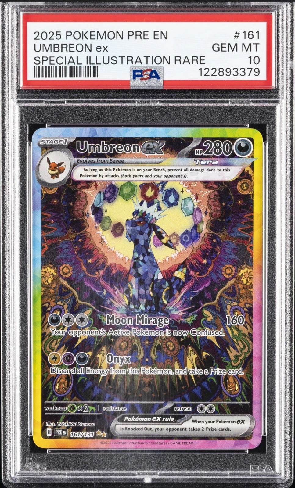 🔥 Umbreon EX 161/131 Special Illustration Rare Holo PSA 10 Mystery Pack🔥