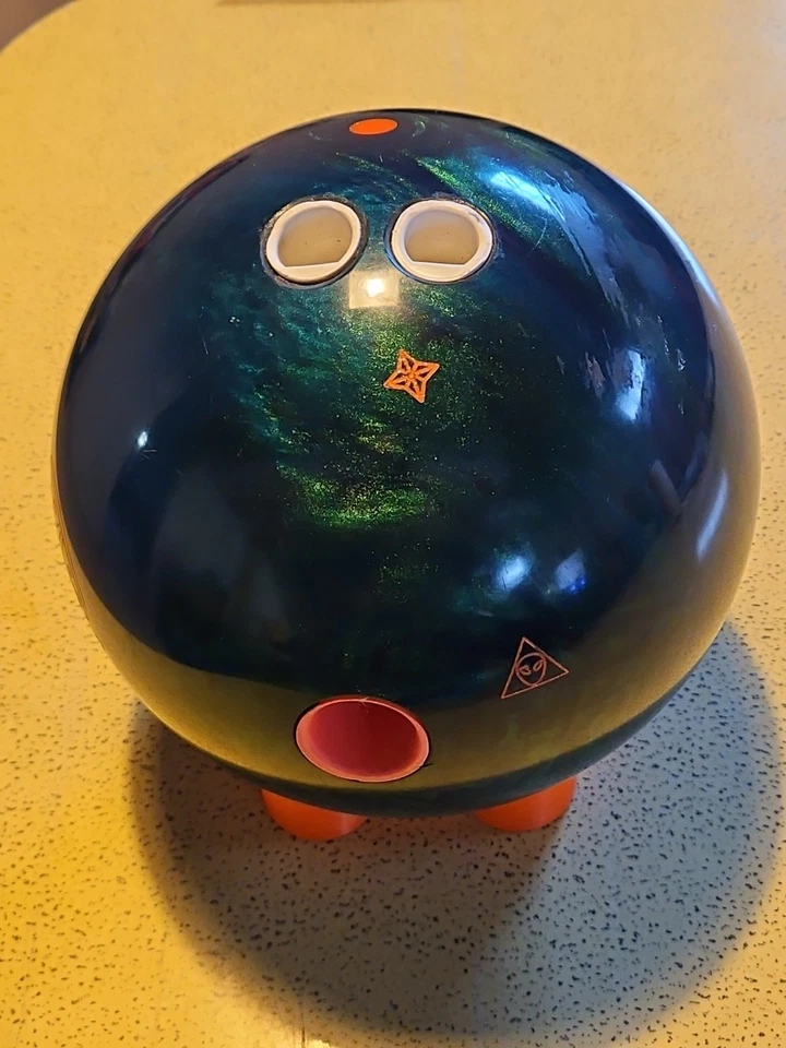 15lb Roto Grip UFO Alert Bowling Ball 15 Pound Drilled Great Condition - Image 3 of 3