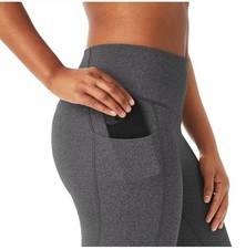 Member's Mark Women's Everyday High-Rise 25" Inseam Ankle Legging Gray Medium