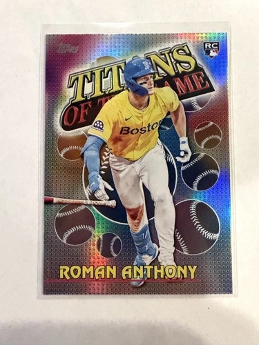 2026 Topps Series 1 - Titans of the Game Roman Anthony #TOG-9 (RC)
