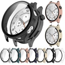 For Xiaomi Watch 5 Smart Watch Tempered Glass PC Protective Bumper Case Cover