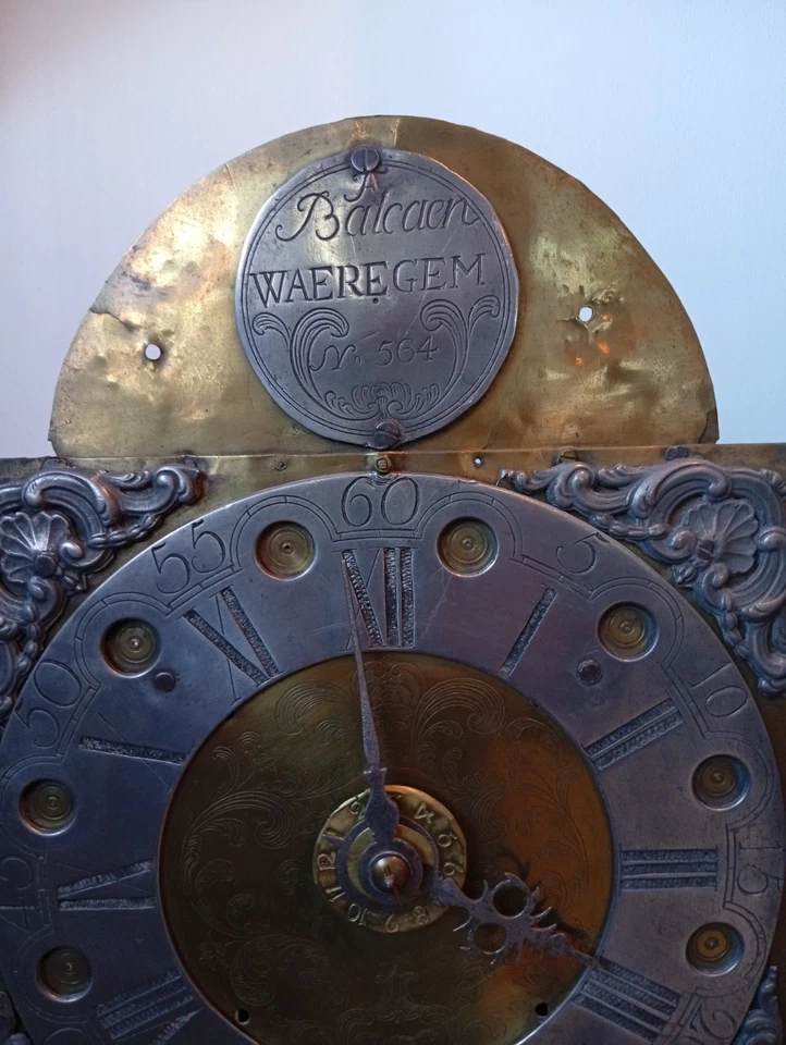 Ancien mouvement horloge, pendule, lanterne - Photo 3/4