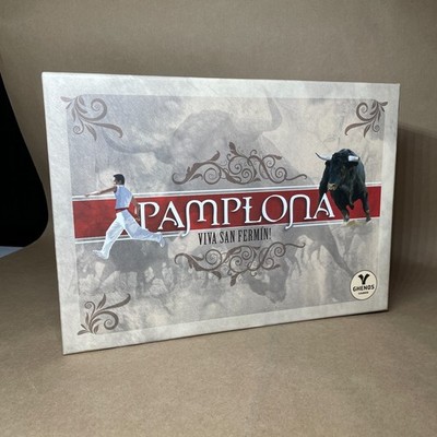 Pamplona Viva San Fermin! Board Game Ghenos Games The Running of The Bulls NEW