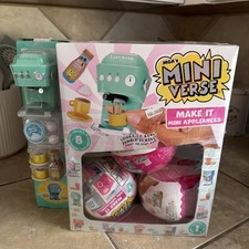 2023 MGA's Mini Verse Make It Mini Appliances Series 1 Display Box With 8 Balls