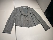 St. John Blazer Women s 14 Evening Jacket Kni...