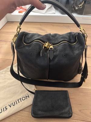 Louis Vuitton Mahina Selene MM Tasche Leder -  schwarz  - Top Zustand