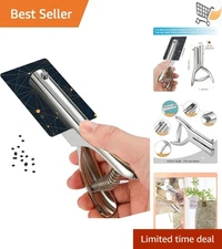 Heavy Duty Paper Punch Zinc Alloy 1/8 Inch Deep  ID Card Punch