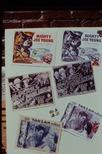 1940s Mighty Joe Young Perils of Pauline Tarzan Fearless Movie Lot 35mm Slide