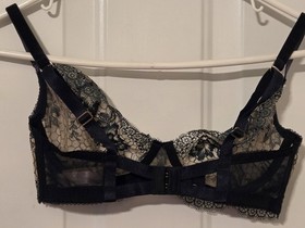 Dita Von Teese Evelina Underwire Bra in Ocean Blue - Size 34D