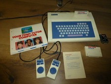 Tomy Tutor Computer System with 2 games + manual TESTED works great! RARE image