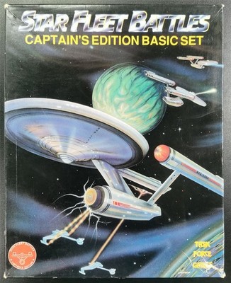Star Trek: Star Fleet Battles Captain's Ed Set Vintage Brettspiel - Task Force