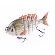 Hanlin 2.95 in 14.5g Multi Jointed Fishing Lures Sinking Shad Baits Wobbler