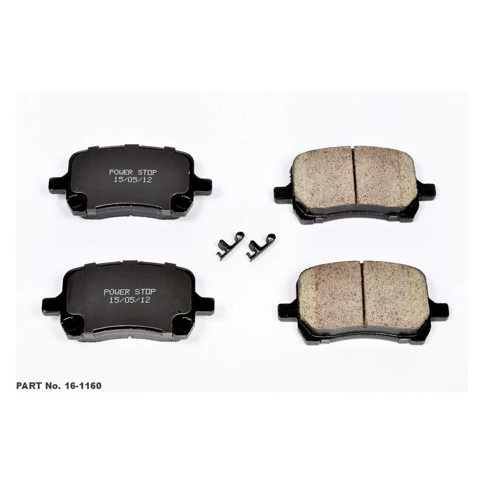 Conjunto de pastilhas de freio a disco dianteiro traseiro sapata de freio a tambor serve para 2006-2007 Chevrolet HHR - Imagem 3 de 3