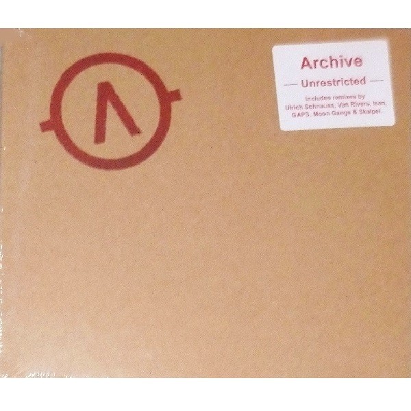 Archive - Unrestricted (Remixes) - CD Album – Alt. Rock  - 2016 (New & Sealed)