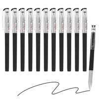 24Er Pack Schwarze Gelstifte 0,5Mm Mittelspitze FüR Rollerball, Stil 1