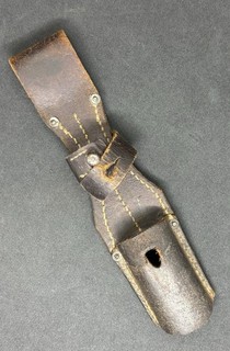 Original German WW2 K98 Bayonet leather frog RBNr
