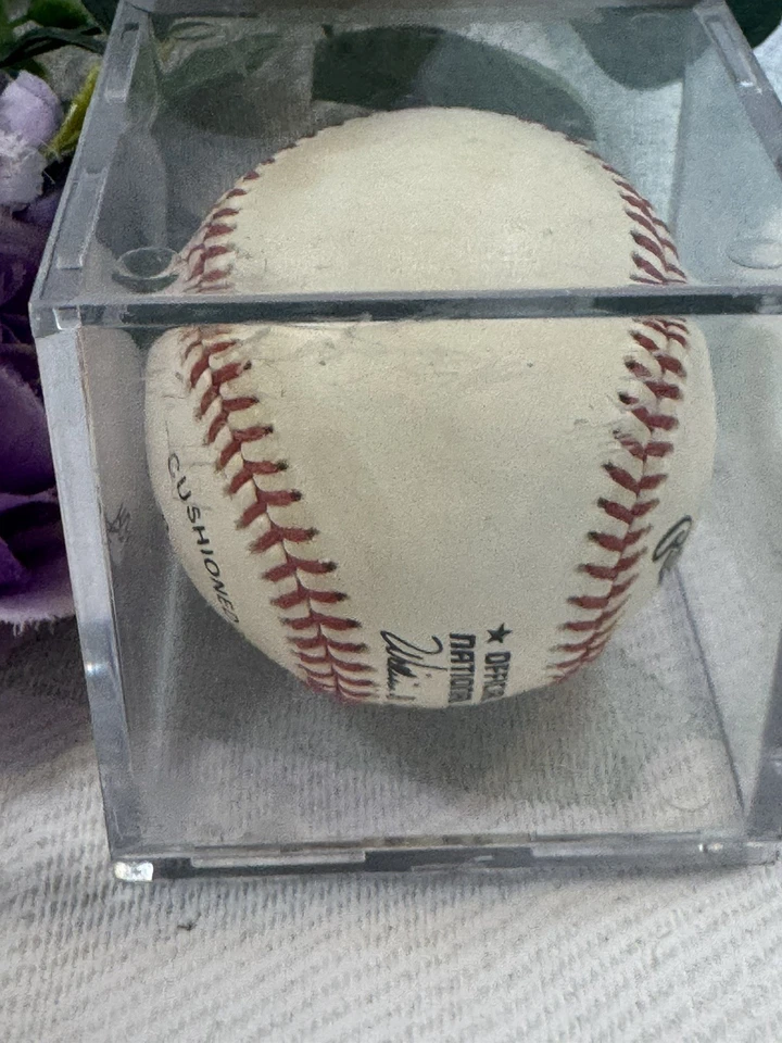 Duke Snider Signed ONL Baseball William D White Pres Rawlings HOF Dodgers - Image 3 of 4