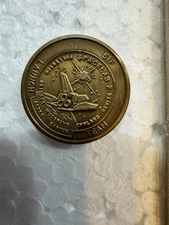 Vintage NASA Space Shuttle Pin - Challenger STS-51-F Spacelab Launch Team