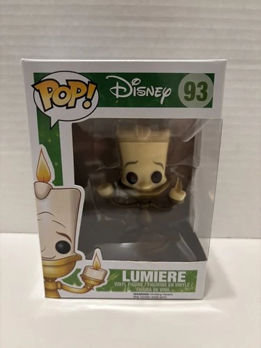 Funko Pop! Disney Beauty & The Beast Lumiere #93 w/ Pop Protector