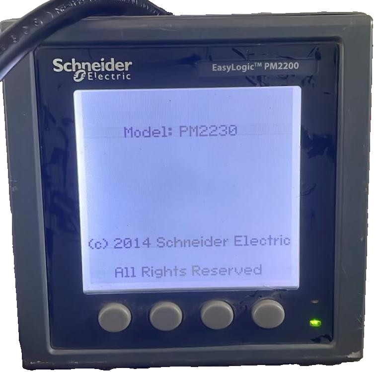 Schneider Electric METSEPM2230 F/W:V01.21 HW:B1 SCHNEIDER ELECTRIC EASYLOGIC PM2200/ METSEPM2230 F/W:V01.21 HW:B1 POWER METER 1