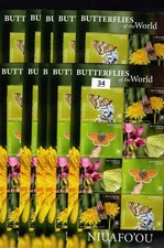 / 10 S/S NIUAFO'OU 2020 - MNH - PAPILLONS - INSECTES - FLEURS - FLORA 
