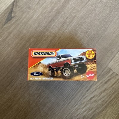 ミニカー Matchbox No. 74 2026 MATCHBOX 1974 FORD F100 RANGER WHITE AND RED LIFTED VHTF 69