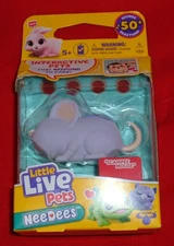 Little Live Pets NeeDees Scamper Mouse Interactive Toy NEW