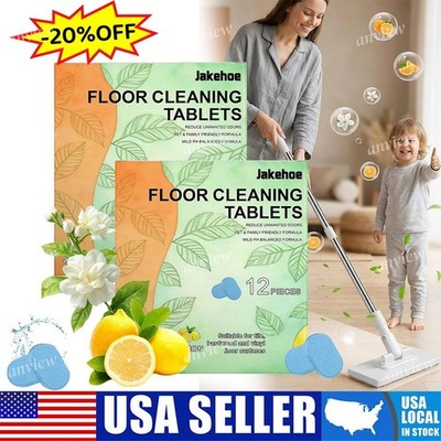 12~36Pieces Floor Cleaning Tablets   Powerful Floor Cleaner Cleaning Tablets US
