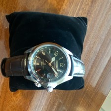 Seiko Prospex Alpinist Automatic Black Dial Leather Strap 200m Men's Watch