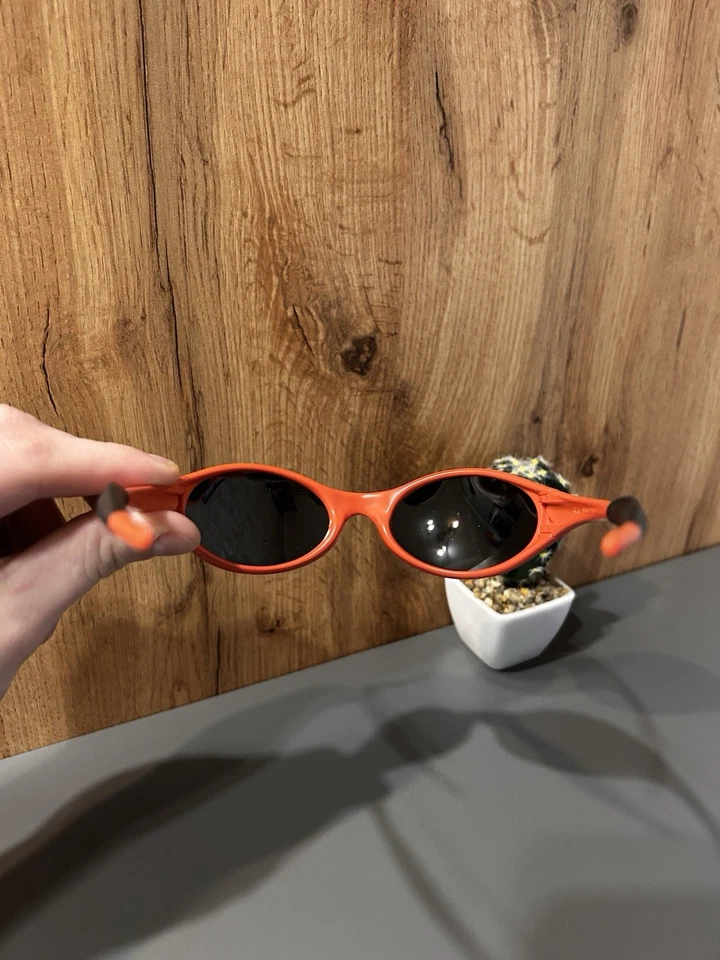Gafas de sol Oakley chaqueta recta naranja Gorpcore exterior Y2K vintage Foto 4 de 4