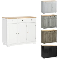 HOMCOM Modern Sideboard Buffet Cabinet with Storage