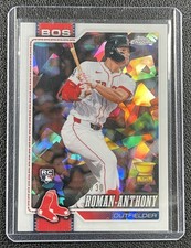 ROMAN ANTHONY 2026 TOPPS CHROME SAPPHIRE #225 WHITE REFRACTOR RC 26/30 RED SOX