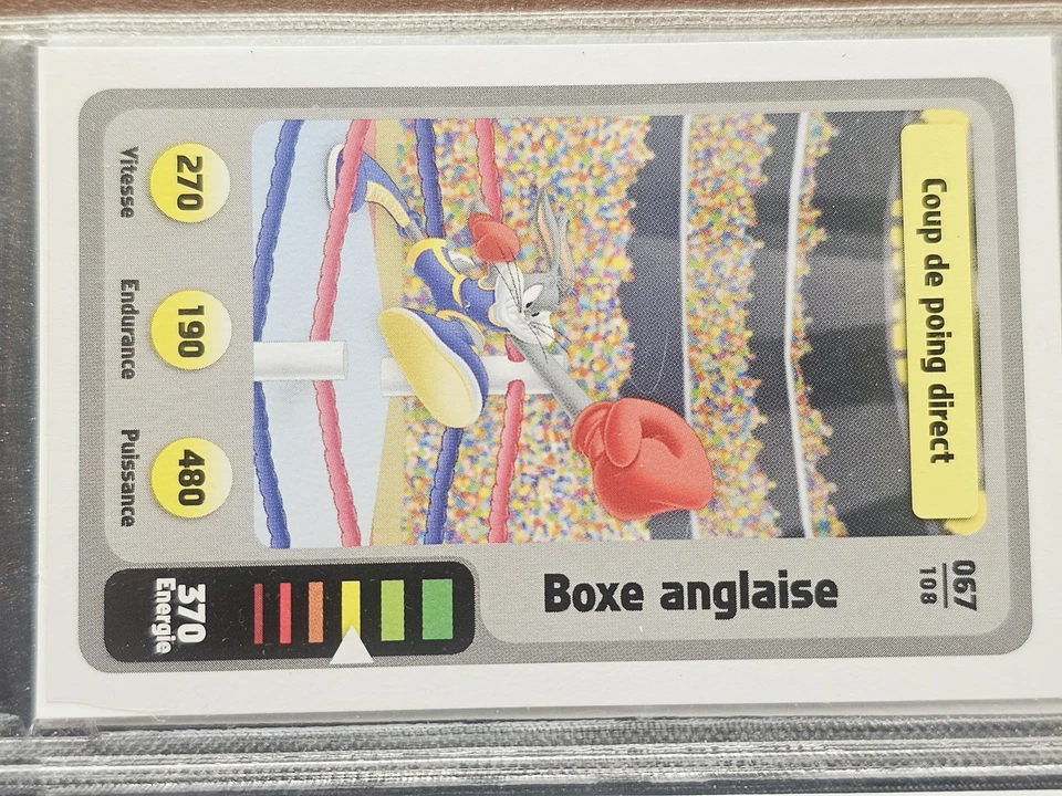Carte à collectionner Looney Tunes Coup de poing direct Boxe anglaise - Photo 1/1