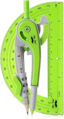 Mr. Pen- Compass and Protractor Set, Geometry Kit, Math Compass for Geometry,