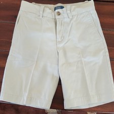 Polo Ralph Lauren Boys Chino Shorts Beige Size 10 100 Cotton Regular Fit