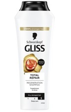 15,23&euro;/L- 6x Gliss-Kur Shampoo "Total Repair" trockenes/strapaziertes Haar-370ml