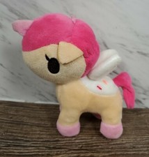   RARE   Tokidoki Unicorno Dolce Plush Tan Pink Unicorn with Sprinkles   LOOK  
