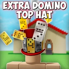 ROBL0X Particle Effect Extra Domino Top Hat Toy Code ONLY *Sent in Messages*