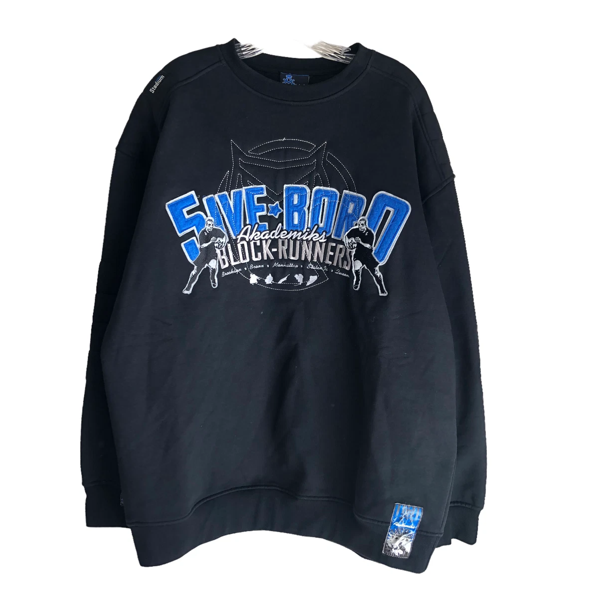 Akademiks Stadium Sweater Sweatshirt Men Extra Large Rugby 5IVE