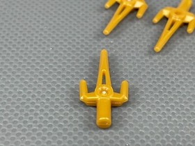LEGO Minifigure Sai Pearl Gold Ninjago Minifig Weapon 98139 (x5)