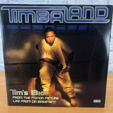 TIMBALAND Tim's Bio LIFE FROM DA BASSMENT Soundtrack 1998 Nas Missy Jay Z -Vinyl