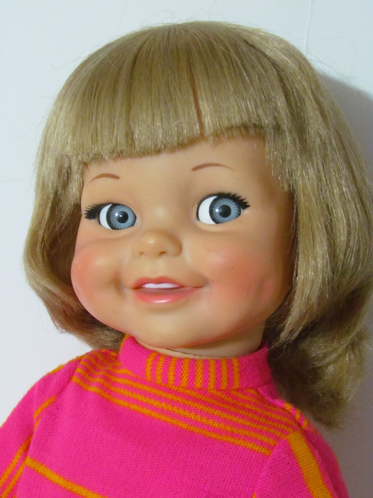 Vintage 1966 67 Ideal Giggles Doll in Original Outfit giggle WORKS eBay