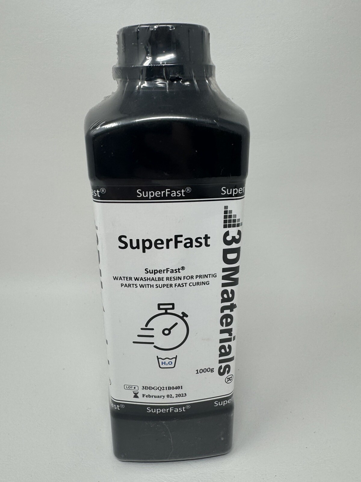 UV 3D Printer Resin 1000g Gray Superfast Cure Photopolymer Sensitive Liquid-image