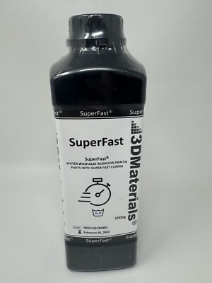 Printer UV 3D Materials Resin Sensitive Liquid photopolymer Superfast 1000g Gray