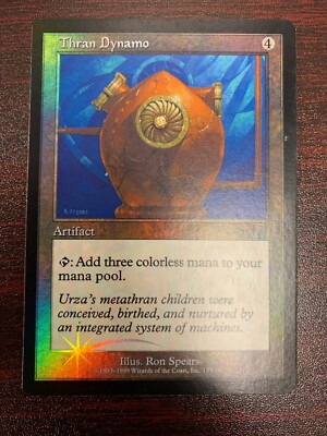 FOIL Thran Dynamo ~ Urza's Destiny [ Excellent ] [ Magic MTG