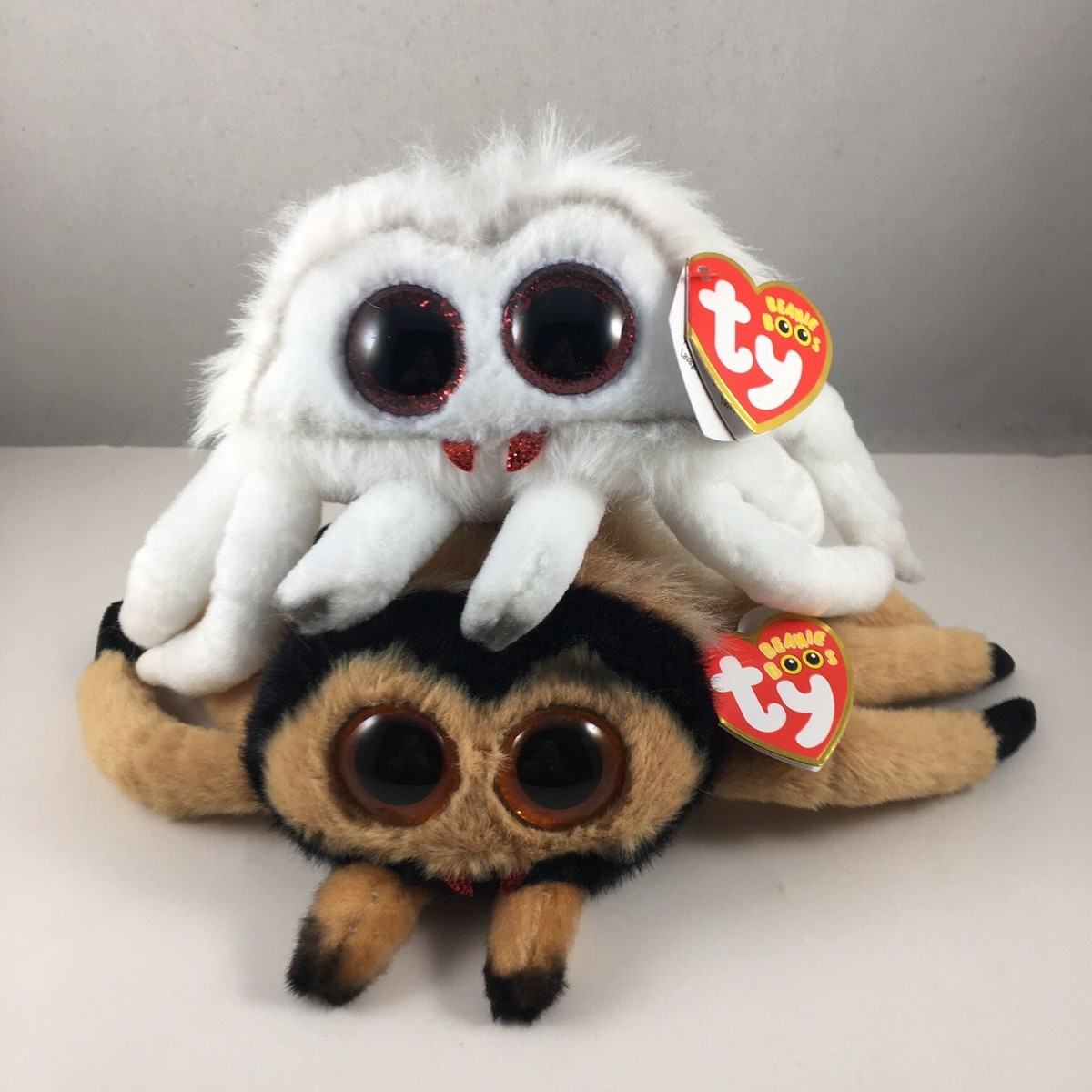 Ty Beanie Boos - SET of 2 (SPINDERELLA & GODFREY) 6 Ty Beanie Boos - SET of 2 (SPINDERELLA & GODFREY) 6