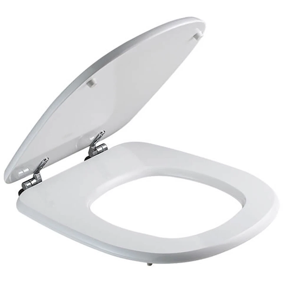 Copriwater per Tesi Ideal Standard sedile copri wc vaso asse tavoletta di legno - Immagine 4 di 4