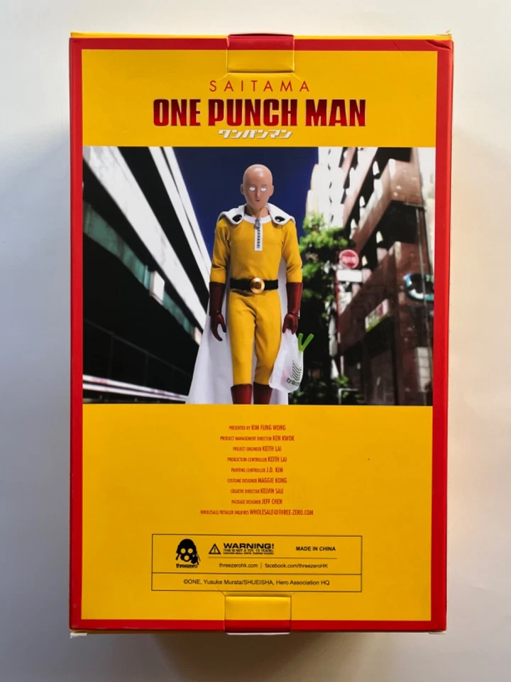 One Punch Man Saitama 1/6 - Threezero ThinkGeek Exclusive (Pajamas) - New In Box - Изображение 4 из 4
